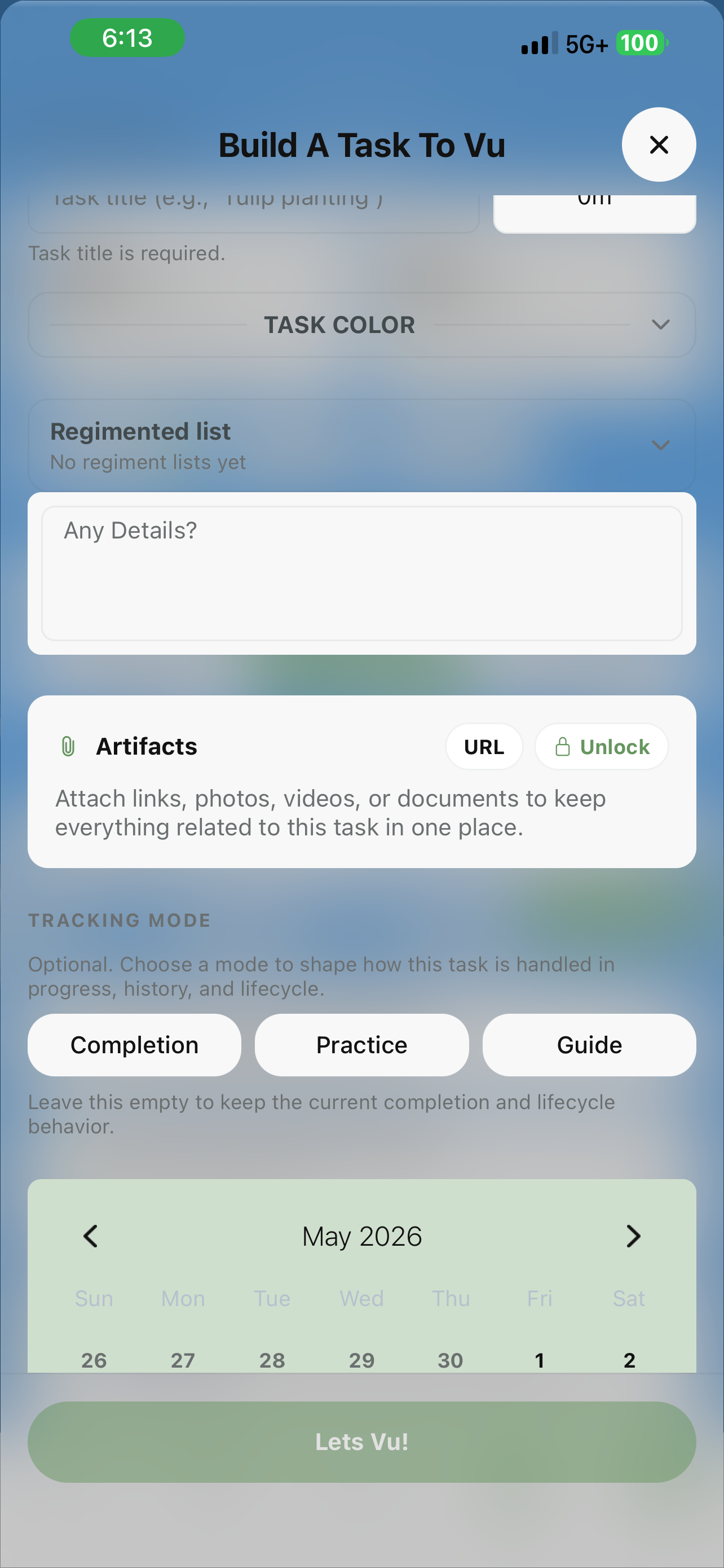 Artifacts inside Build A Task